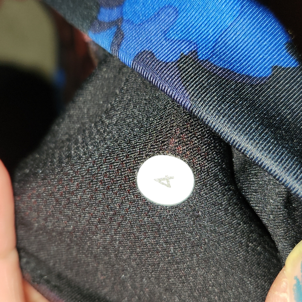 Lululemon Inspire Tight II Size 4 Dandy Digie Porcelaine Black mesh  DAN… - Picture 9 of 10